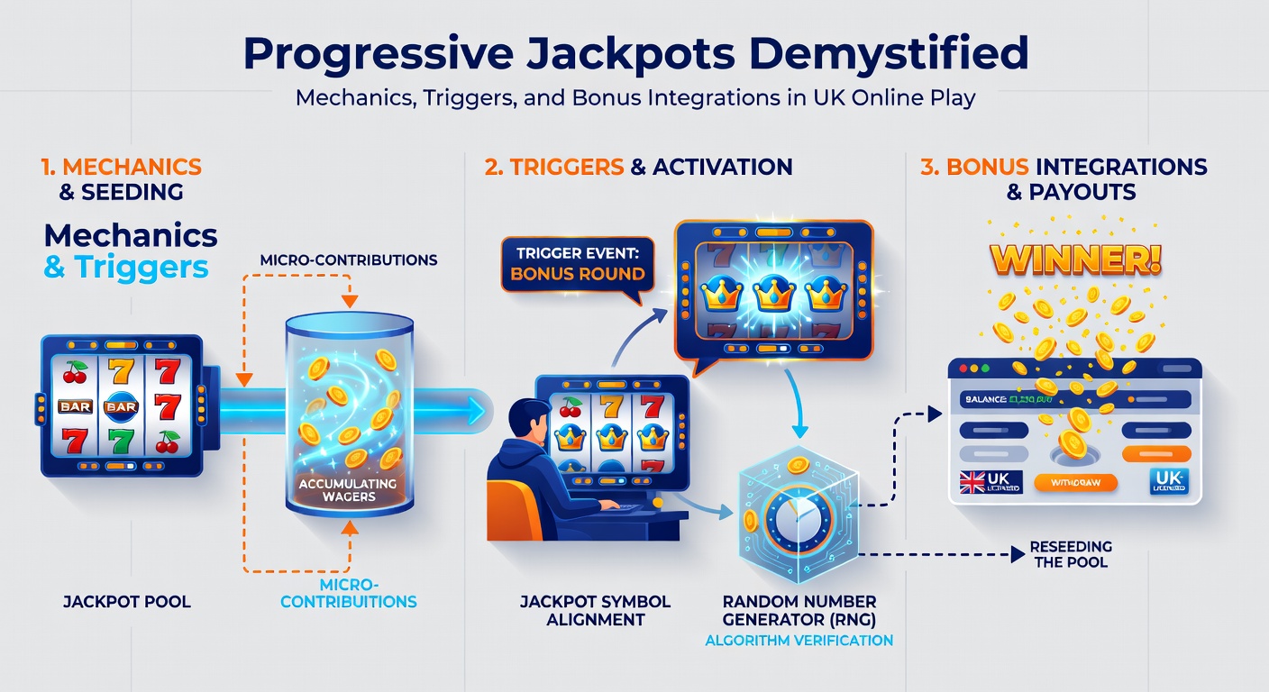 Close-up of a slot bonus wheel integrating progressive elements, showing multipliers and jackpot tiers amid flashing lights and coin animations