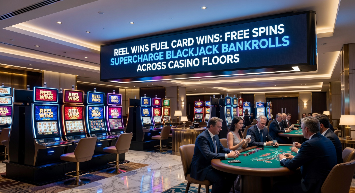Close-up of a blackjack hand with chips stacked high next to a slot payout ticket, illustrating the bankroll crossover