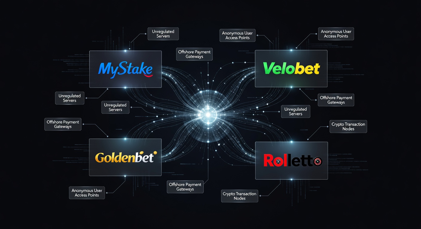 Graph showing monthly UK visitor traffic to unlicensed casino sites from late 2025 into early 2026